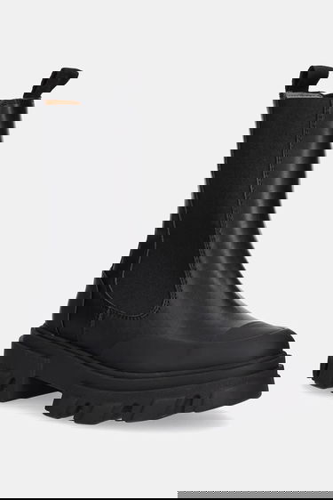 Sneakers og sko GANNI GANNI Cleated Low Chelsea Boots Sort | S3238, 0