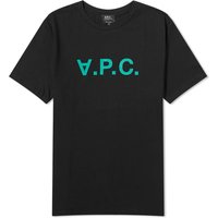 T-shirt A.P.C. VPC Logo T-Shirt Sort | COBQX-H26943-TZH, 1