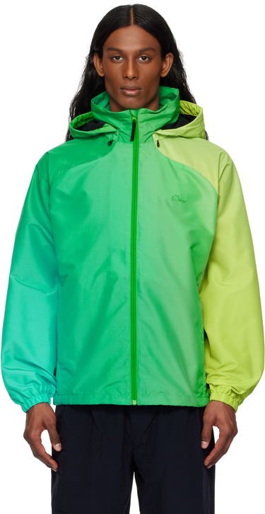Vindjakke Dime Dime Gradient Windbreaker Jacket Grøn | DIME2SP251GRN, 0