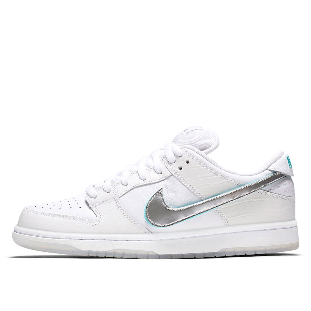 Sneakers og sko Nike SB Diamond Supply Co. x Dunk Low Pro SB "White Diamond" Hvid | BV1310-100, 1