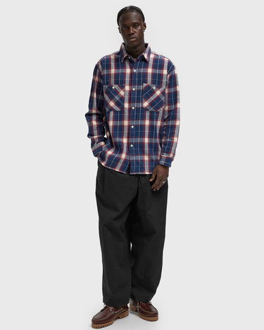 Skjorte EDWIN Plaid Flannel Work Shirt Long Sleeve Flerfarvet | I035870-NRM67, 2