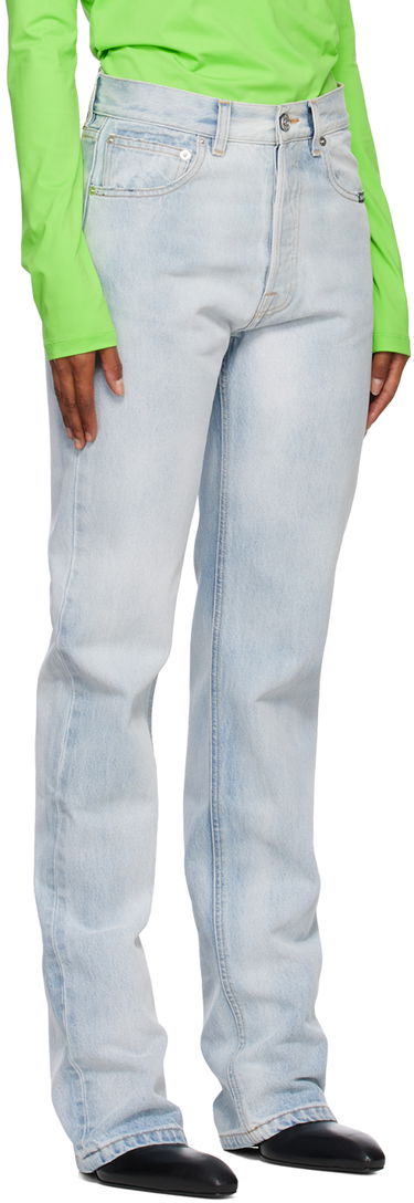 Jeans VETEMENTS VTMNTS Patch Jeans Blå | VL14PA360N, 1