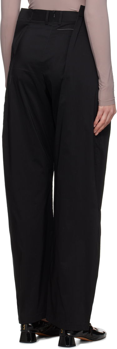 Bukser Maison Margiela MM6 Maison Margiela Shirting Darting Trousers Sort | S52KA0530 M35043, 2
