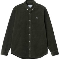Skjorte Carhartt WIP L/S Madison Cord Shirt Sort | I029958.1R3XX, 0