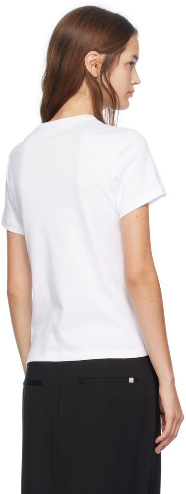 T-shirt Helmut Lang Slim Logo T-Shirt Hvid | O06HW505, 2