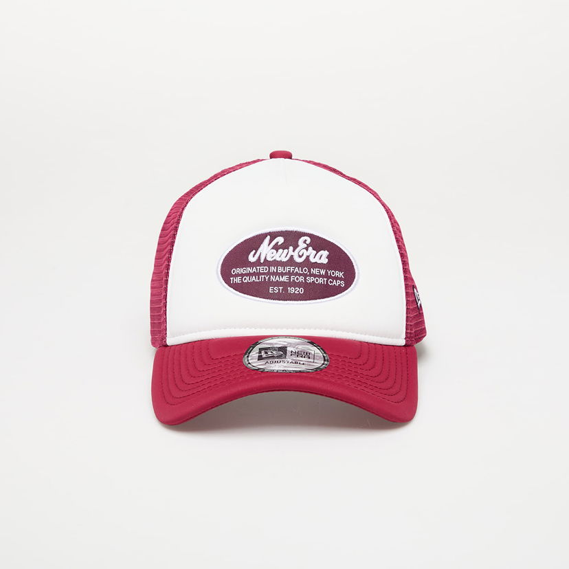 Kasket New Era 9FORTY AF Oval Foam Patch Trucker Cap Bourgogne | 60667664