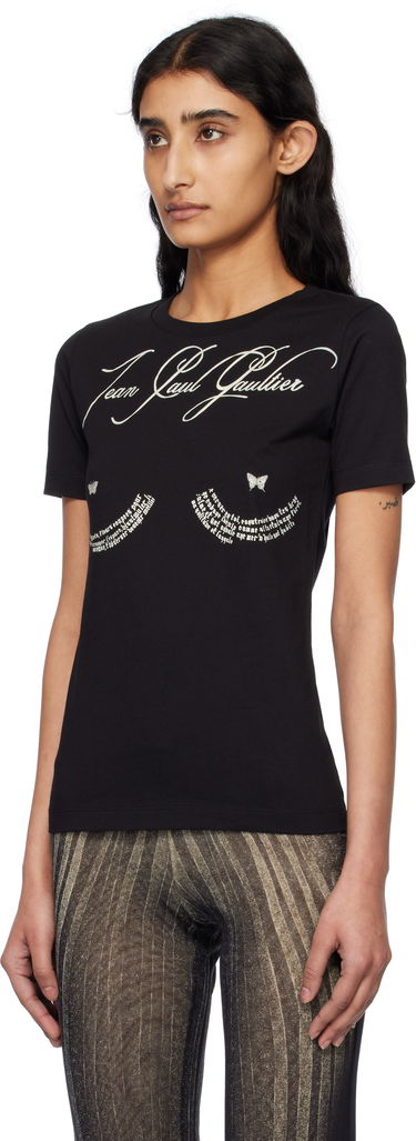 T-shirt Jean Paul Gaultier Jean Paul Gaultier 'The Tattoo Poem' T-Shirt Sort | 25/34-F-TS117I-J087-0005, 3