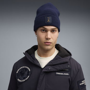 Beanie Puma PUMA x SAYSKY Merino Beanie Mørkeblå | 026615_01, 1