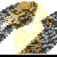 Bathing Ape 1st Camo College Tee, Size Large