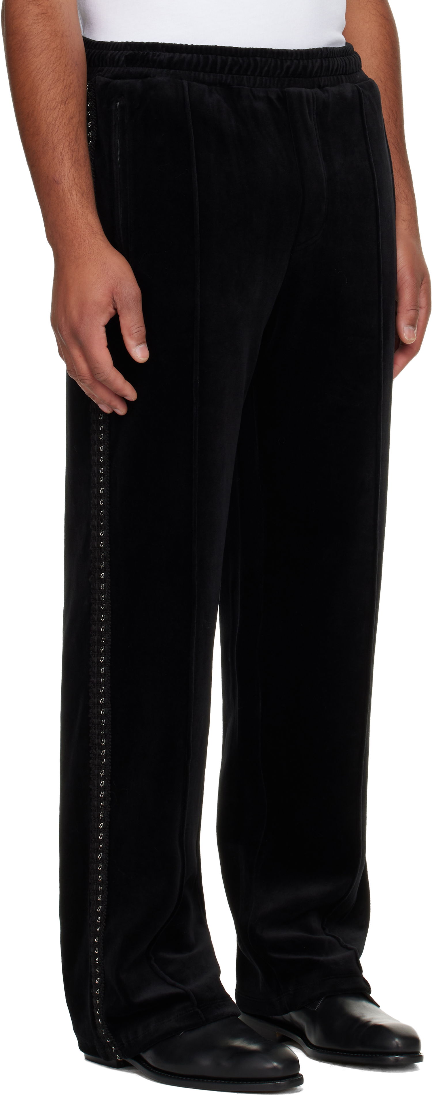 Joggingbukser Andersson Bell Velvet Track Pants Sort | apa854u, 1