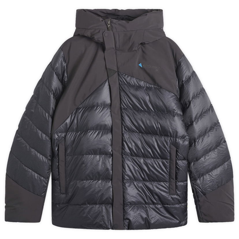 Puffer jakke Klättermusen Rå Padded Hooded Jacket Grå | 10533-961