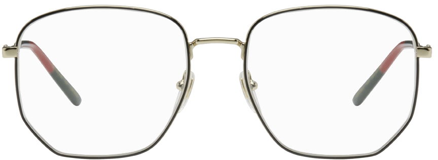 Solbriller Gucci Geometric Optical Glasses Grå | GG0396O, 0