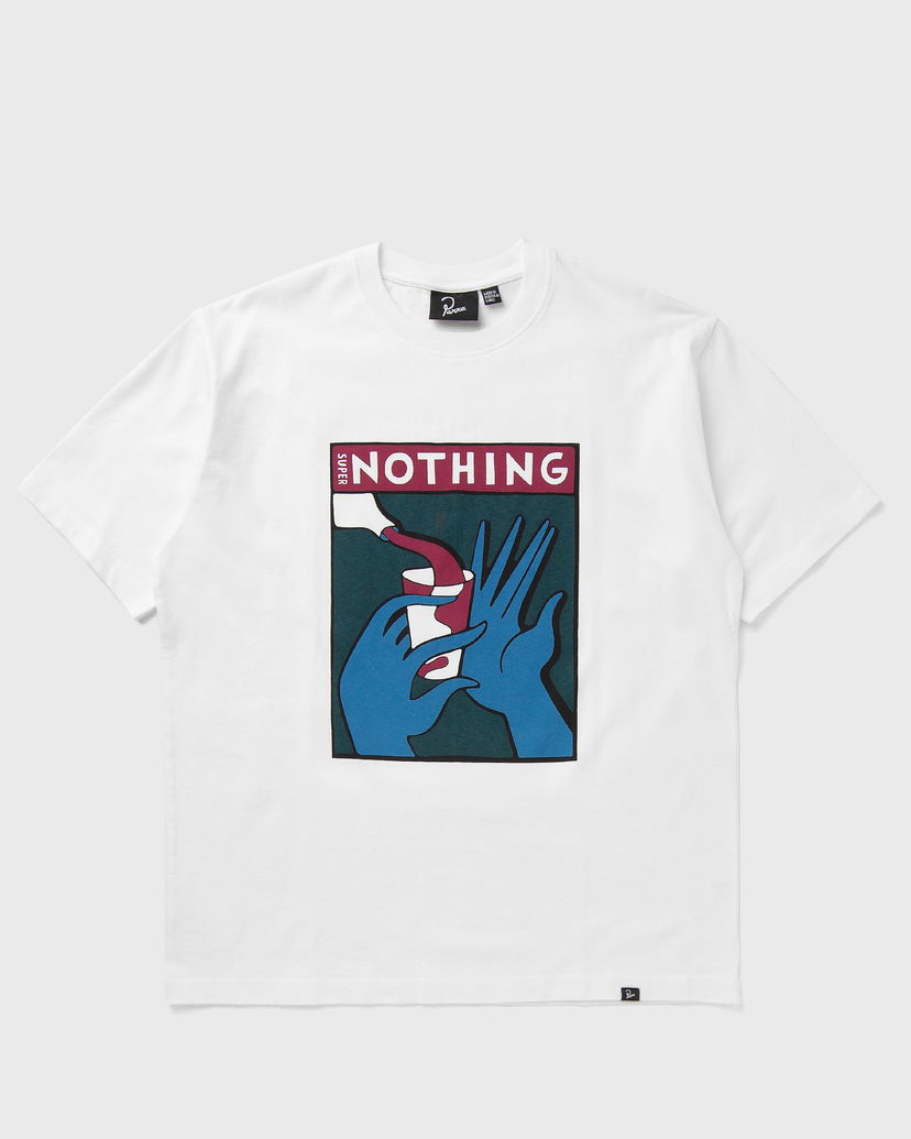 T-shirt By Parra Super Nothing Graphic T-Shirt Hvid | 54100