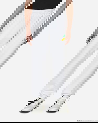Joggingbukser Off-White Brush Arrow Slim Sweatpants White Hvid | OMCH029S23FLE002 0184, 0