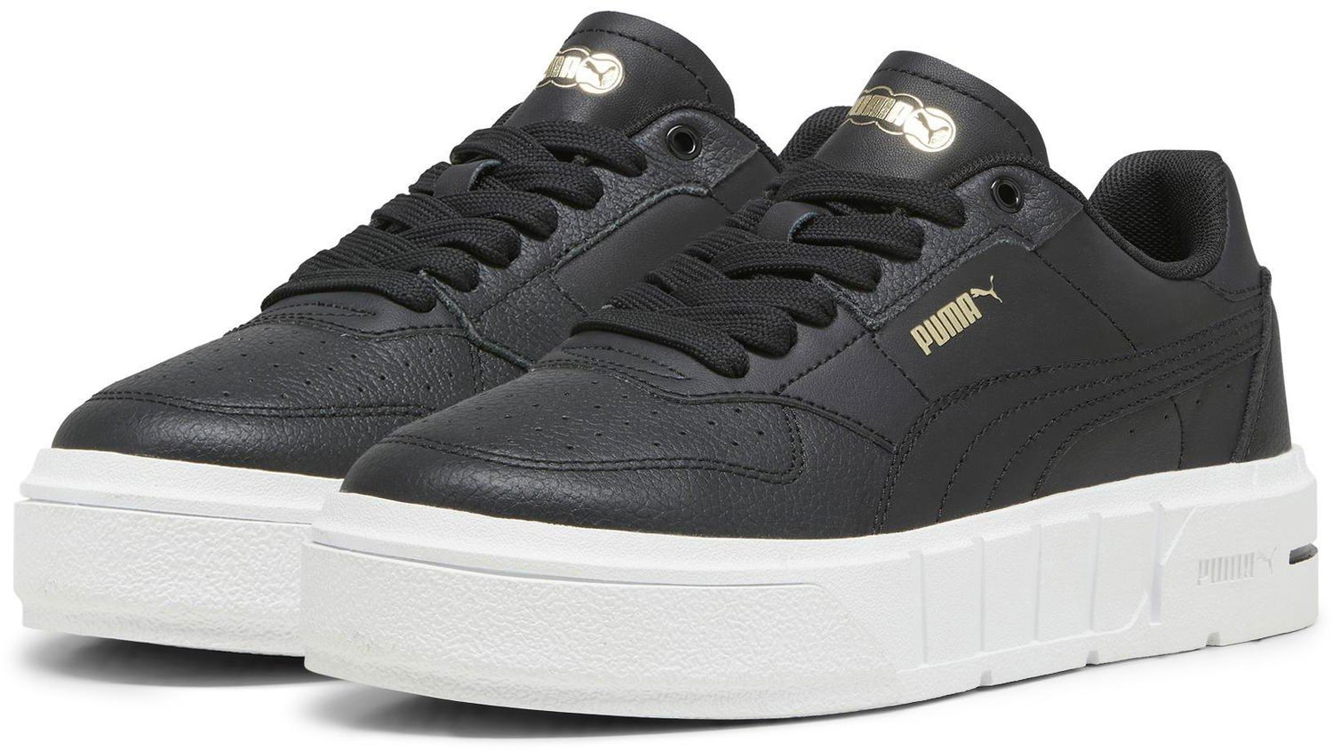 Sneakers og sko Puma Cali Court Lth "Black/White" W Sort | 393802-04, 1