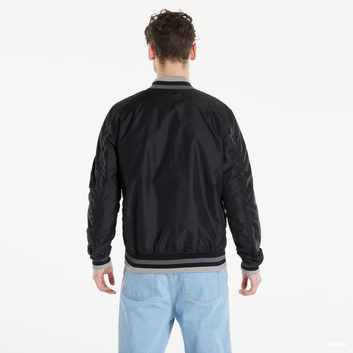 Bomberjakke Alpha Industries Bomber MA-1 NASA Voyager Rev Sort | 116105 03, 1