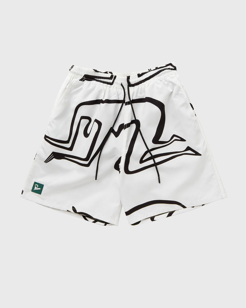 Badetøj By Parra Yoga Walks Swim Shorts Hvid | 53445