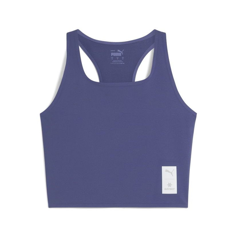 Tanktop Puma PUMA x SAYSKY Women's Running Crop Top Lilla | 526839_46