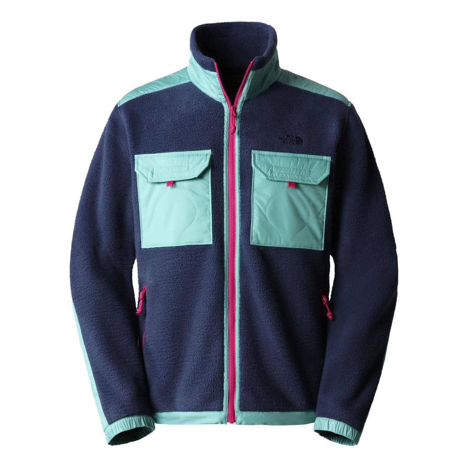 Sweatshirt The North Face Fleece Jacket with Chest Pockets Blå | NF0A7UJB-D00, 0