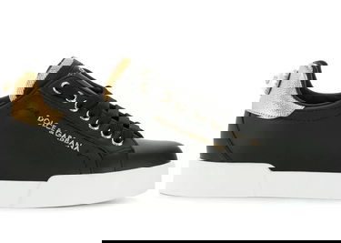 Sneakers og sko Dolce & Gabbana Portofino Black Gold Pearl W Sort | CK1602AN2988E831, 0