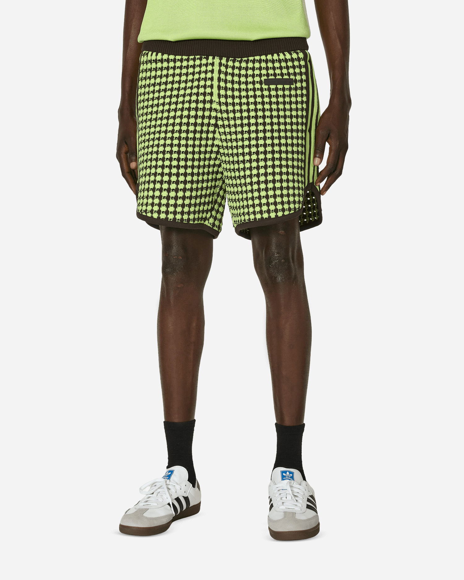 Shorts adidas Originals Wales Bonner Crochet Gul | IY2048, 1