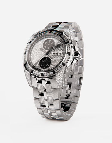 Ur Dolce & Gabbana Dolce & Gabbana Diamond Pavé Watch Metalisk | WWJS1GXP00287560, 2