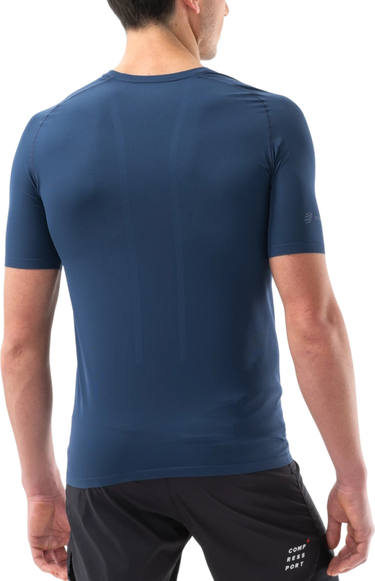 T-shirt Compressport Trail Racing Short Sleeve T-Shirt Blå | atsm3635-atsm3635124, 1