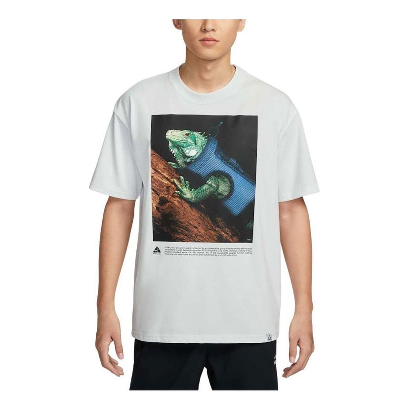 T-shirt Nike ACG ACG Dri-FIT T-Shirt Grå | HJ0890-121