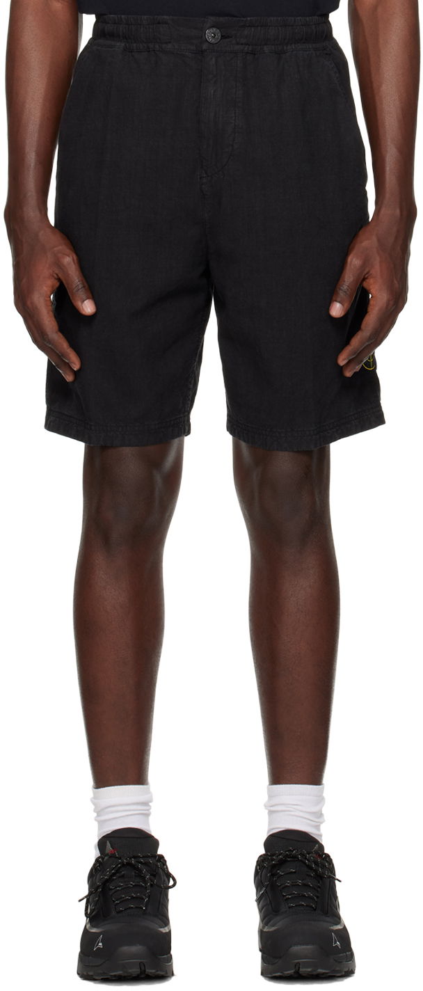 Shorts Stone Island Comfort Shorts Sort | 8015L0530