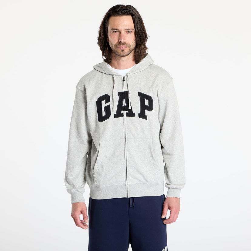 Sweatshirt GAP Logo Hoodie Grå | 868454-09