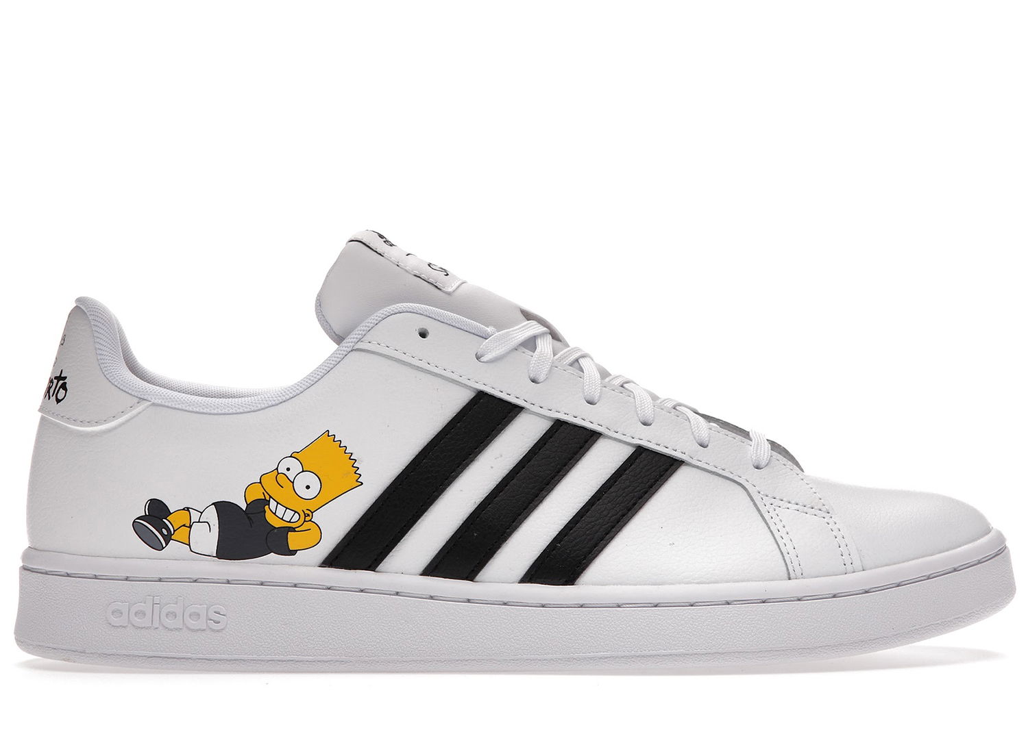 Sneakers og sko adidas Originals Grand Court The Simpsons Bart Hvid | H02555, 0