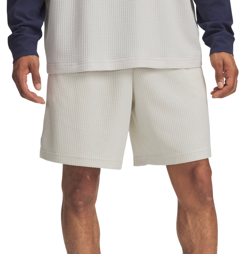 Shorts Under Armour Rival Waffle Short Beige | 1383107-110