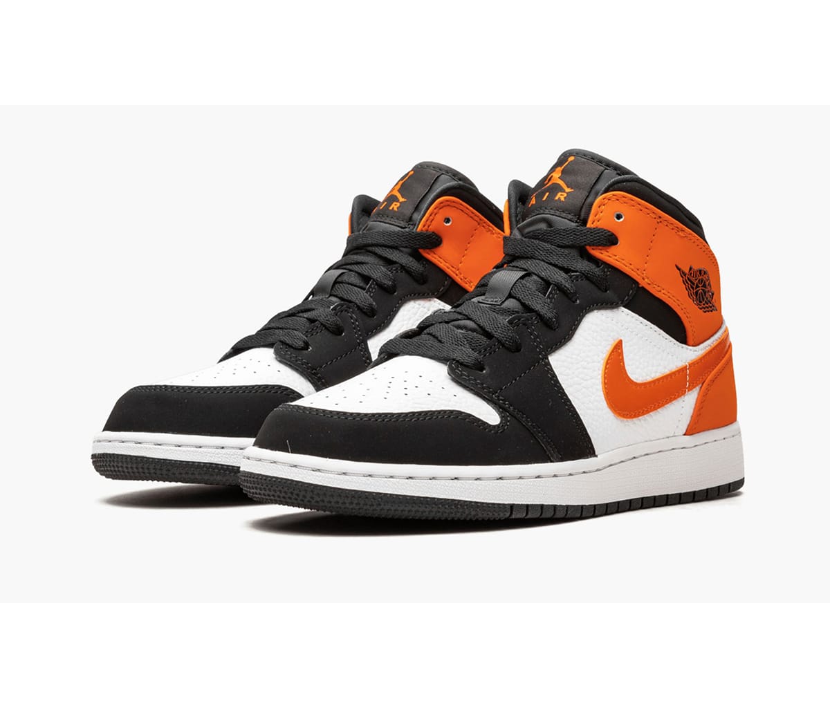 Sneakers og sko Jordan Air Jordan 1 Mid "Shattered Backboard" GS Orange | 554725-058, 1