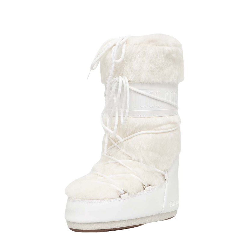 Sneakers og sko Moon Boot ICON FAUX FUR Boots Hvid | 80D1408900.A002
