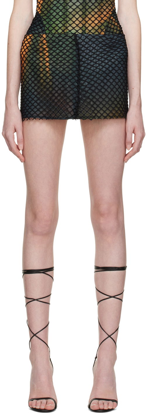 Nederdel Miaou Miaou Fig Miniskirt Sort | 4016FNTAUR