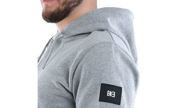 Sweatshirt Makia Symbol Hooded Sweatshir Grå | M40062_923, 4