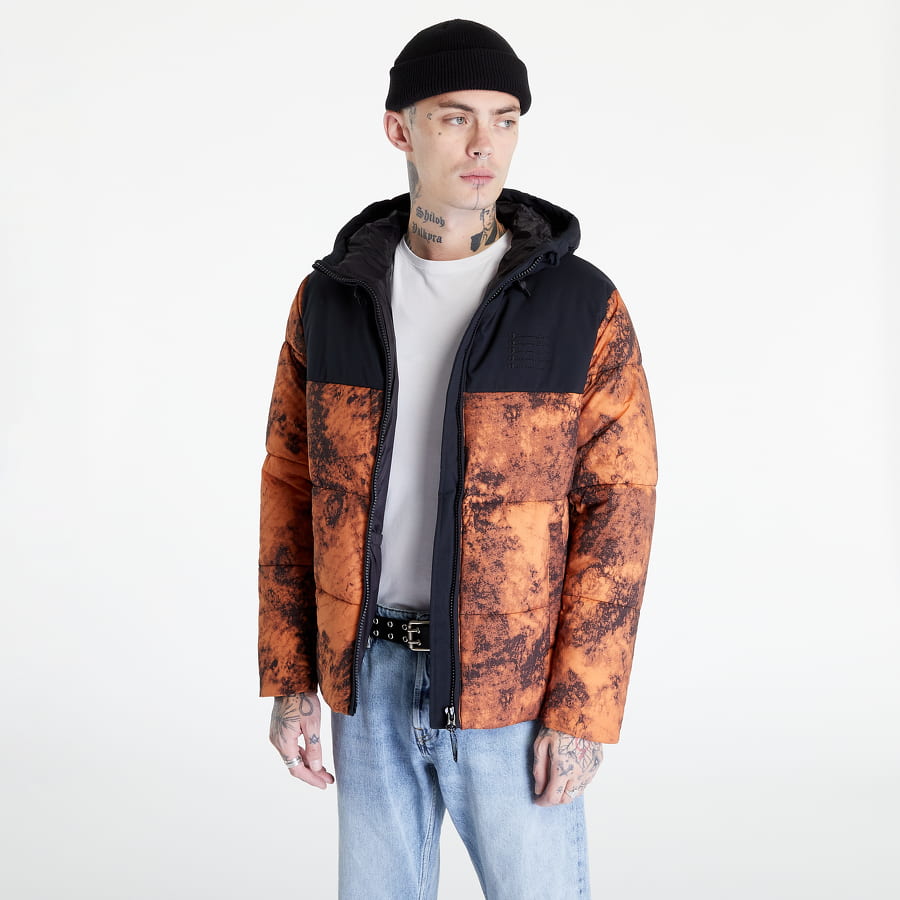 Puffer jakke Champion Outdoor Hooded Jacket Orange | 218087 CHA ML009, 0