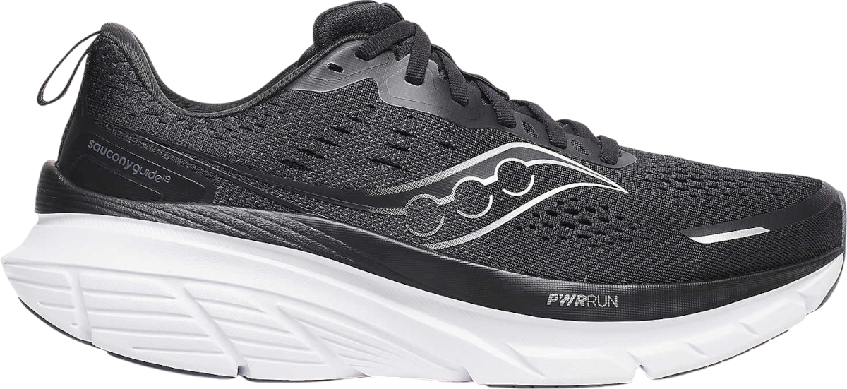 Sneakers og sko Saucony Guide 18 Wide Sort | s20999-100, 0