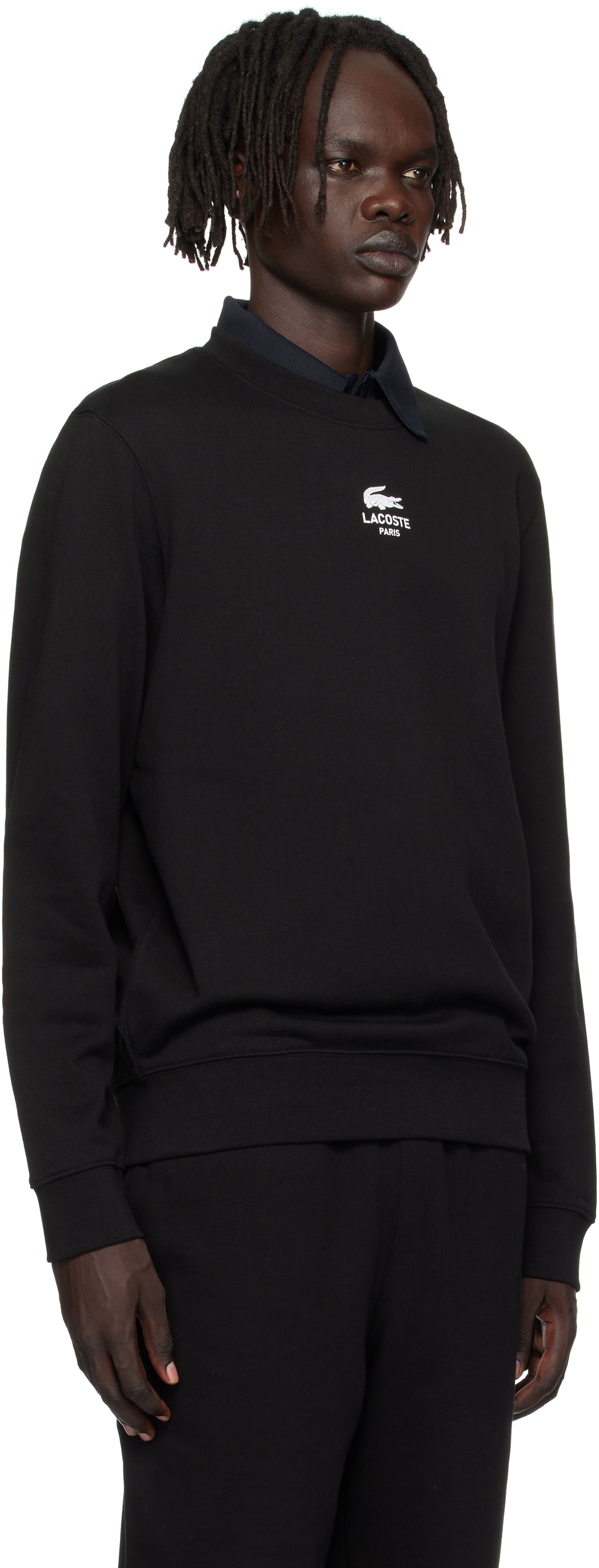 Sweatshirt Lacoste Lacoste Fleece Sweatshirt Sort | SH2736_031, 1