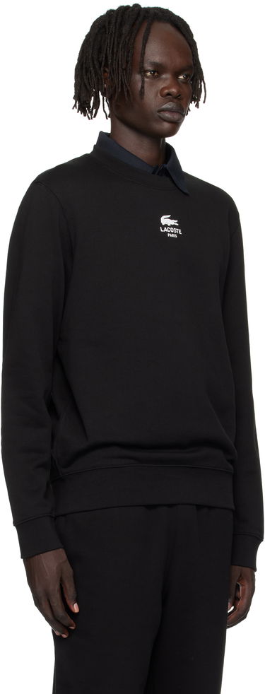 Sweatshirt Lacoste Lacoste Fleece Sweatshirt Sort | SH2736_031, 1