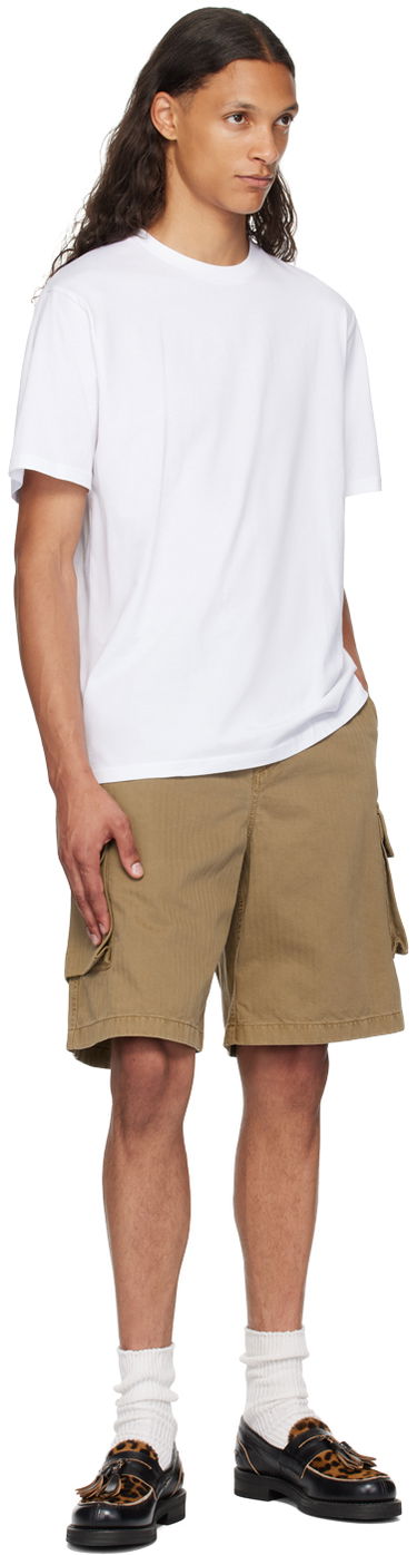 T-shirt Carhartt WIP Crew Neck Standard Fit T-Shirt Hvid | I029370, 3