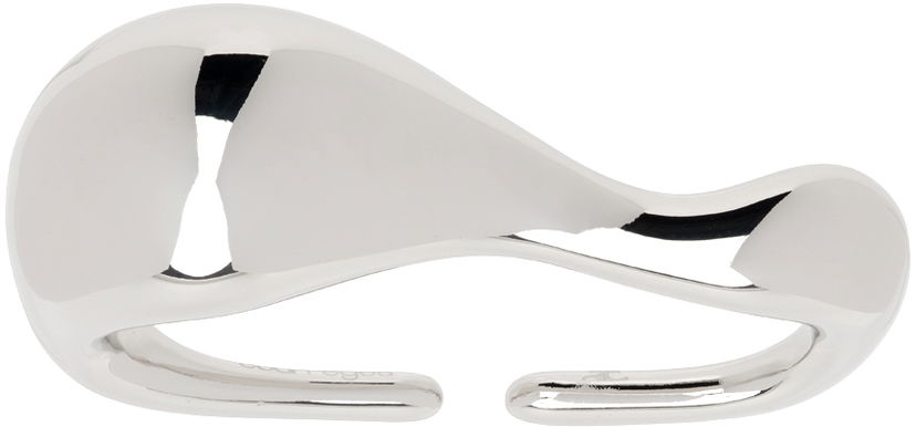 Ring Courrèges Courrèges 3-Finger Drop Ring Metalisk | 224ABG021LA0001