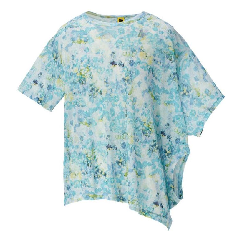 T-shirt Onitsuka Tiger Printed 2 Way T-Shirt Blå | 2183B256-400, 0