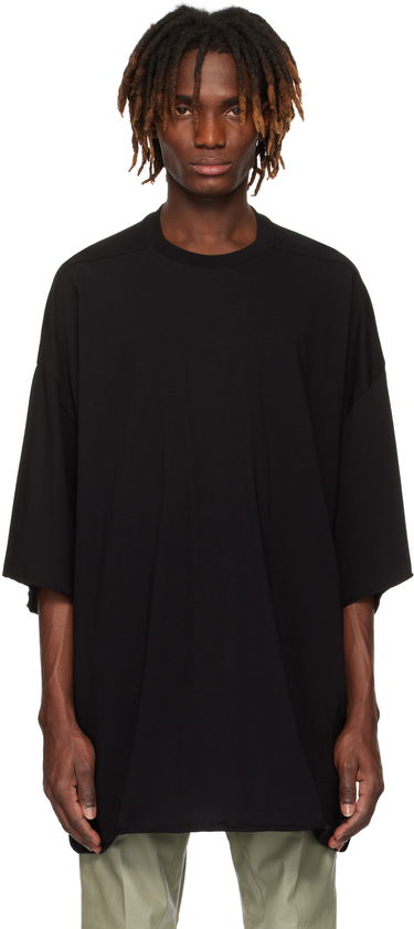 T-shirt Rick Owens Rick Owens Hollywood Tommy T-Shirt Sort | RU01E5283 JA, 0