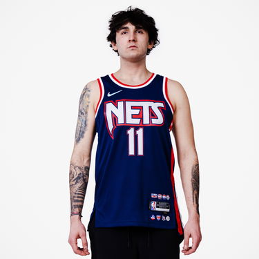 Jersey Nike Dri-Fit Kyrie Irving Brooklyn Nets City Edition NBA Swingman Jersey Mørkeblå | DB4018-400, 2