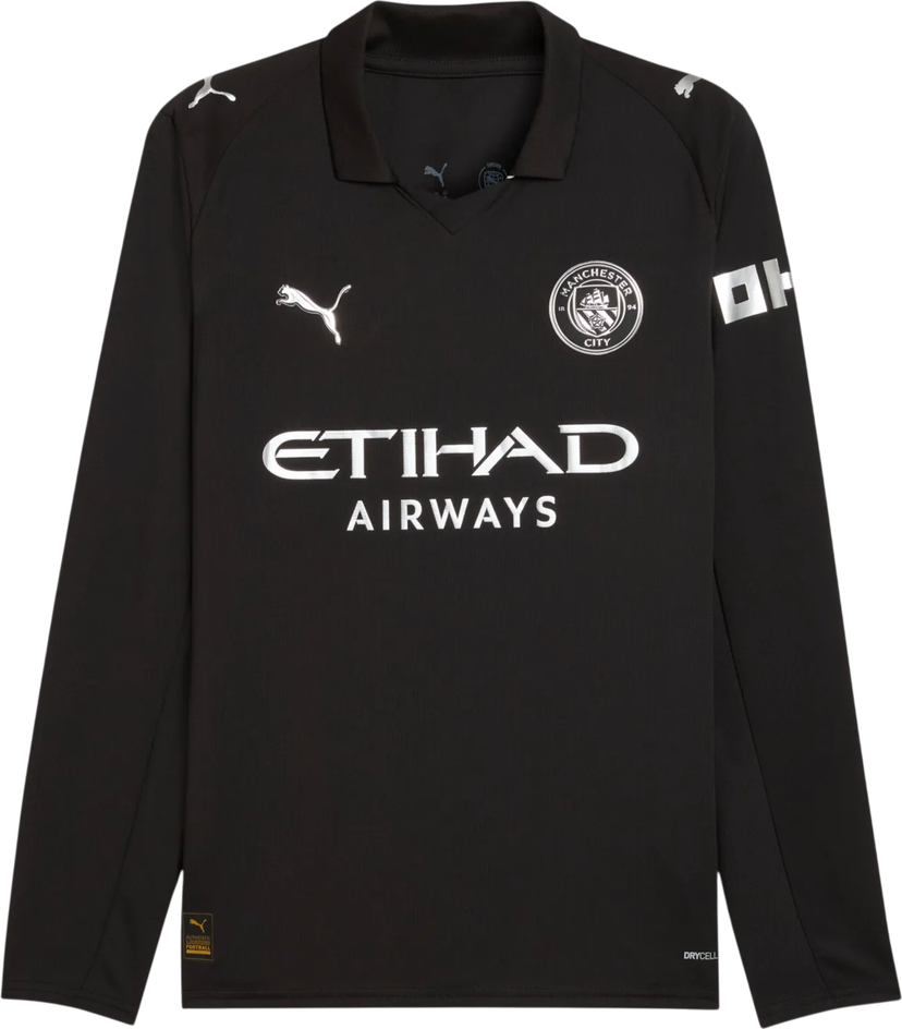 Jersey Puma Manchester City Away Replica Jersey LS 2025/26 Sort | 780351-02