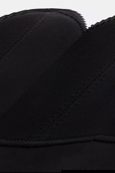 Kasket HELIOT EMIL Wool Blend Baseball Cap Heliot Emil Sort | AW25.16.139.BLK01, 1