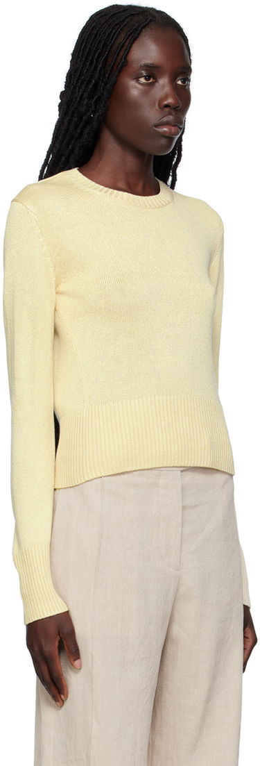 Sweater TOTEME TOTEME Crewneck Knit Sweater Gul | 233-5151-342, 1