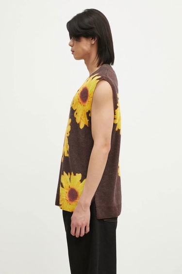 Sweater JW Anderson Printed Vest Brun | KW1305-YN0008-685, 1