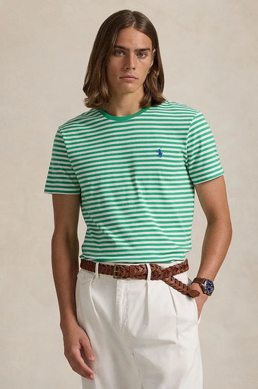 T-shirt Polo by Ralph Lauren Polo Ralph Lauren Striped T-Shirt Grøn | 710956828, 0